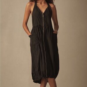 Daily Practice Free Fall Dress Black Small Anthropologie